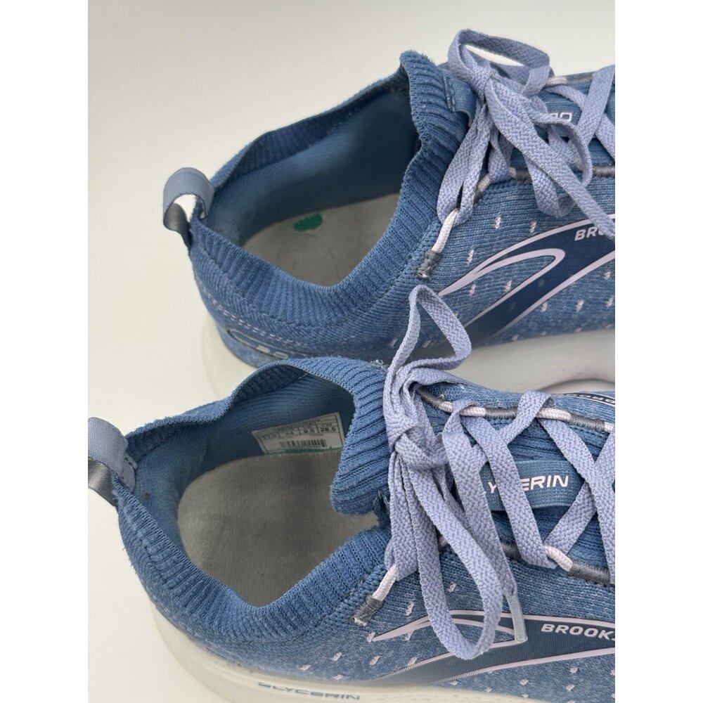 Brooks Glycerin 20 Athletic Running Shoes Womens Blue Low Top Lace Up Size 11.5 - Picture 4 of 14